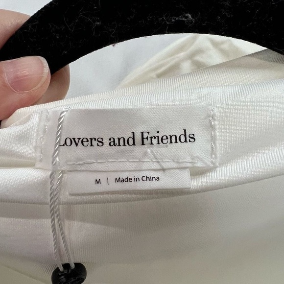 Lovers+Friends‎ Giovanni Off White Sleeveless Tank Dress - Picture 4 of 8